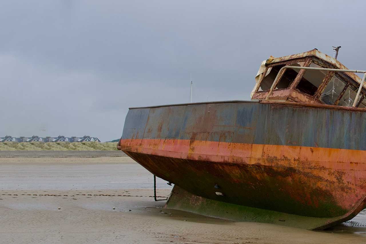 laser cleaning metal machine Navire rouillé