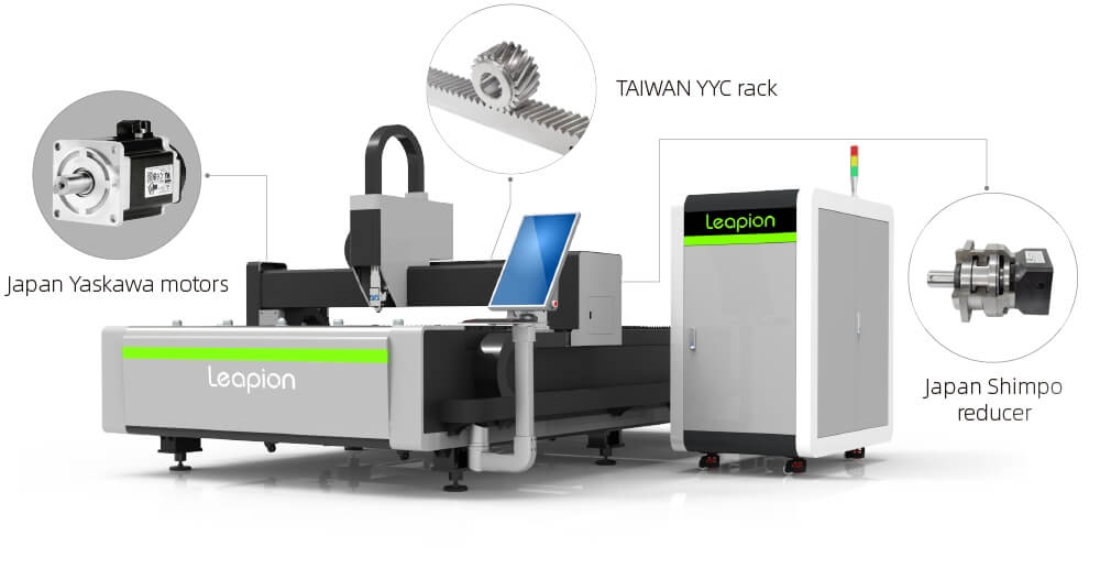 Machines de découpe laser à fibre Leapion Métal : une précision inégalée pour les besoins de votre entreprise