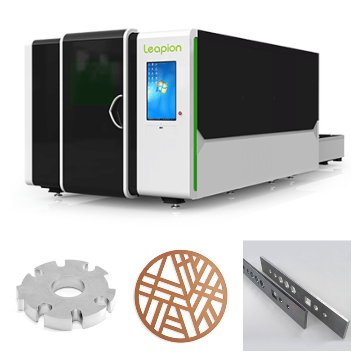 Machine de d&eacute;coupe laser &agrave; fibre de protection ferm&eacute;e LF-PE