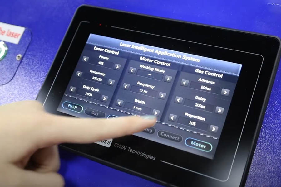 r&eacute;glage du soudage au laser