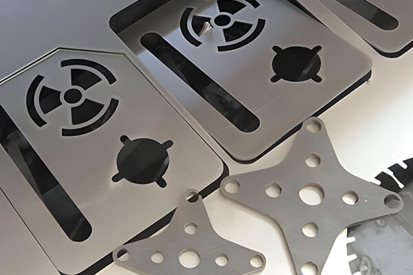 Effet de d&eacute;coupe laser