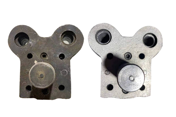 Comparaison avant et apr&egrave;s nettoyage laser