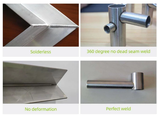 Comparaison des effets de soudage