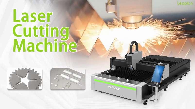 Machine de découpe laser à fibre Leapion 3015E pour l'acier inoxydable