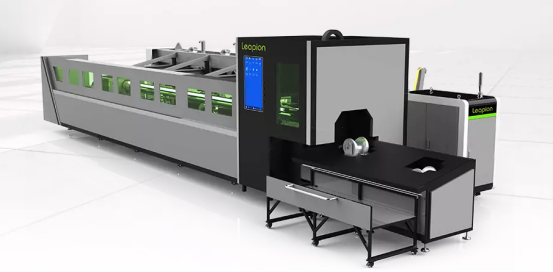 Syst&egrave;me de chargement et de d&eacute;chargement automatique de la machine de d&eacute;coupe laser