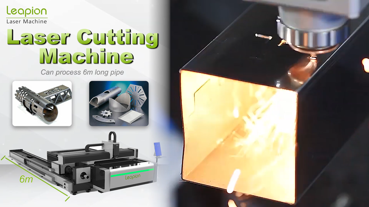Machine de découpe laser à fibre professionnelle Leapion pour tube