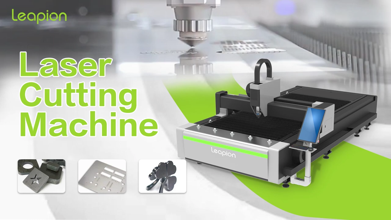 Machine de découpe laser à fibre de marque Leapion pour le métal