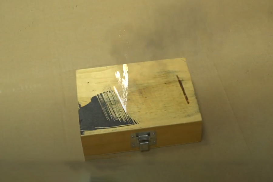 nettoyage laser du bois