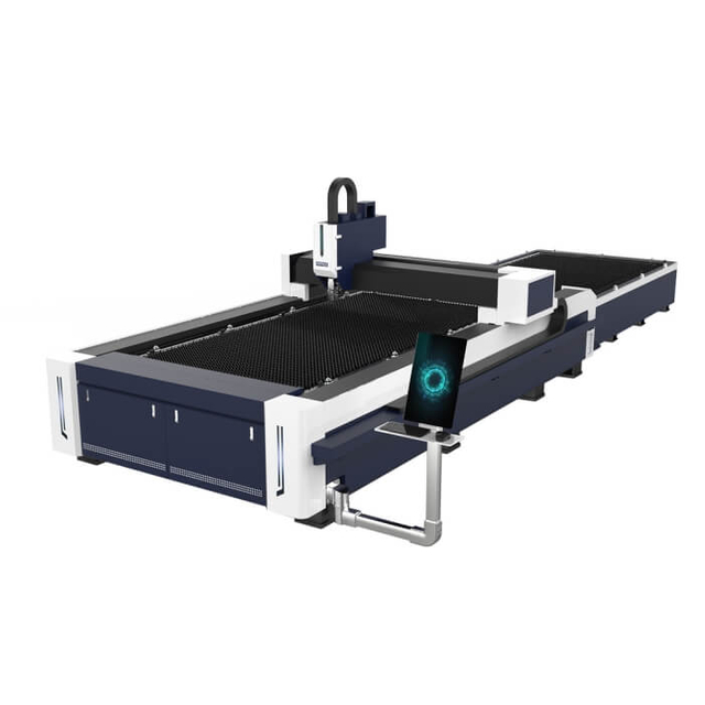 Prix ​​économique de la machine de découpe laser à fibre à plate-forme unique