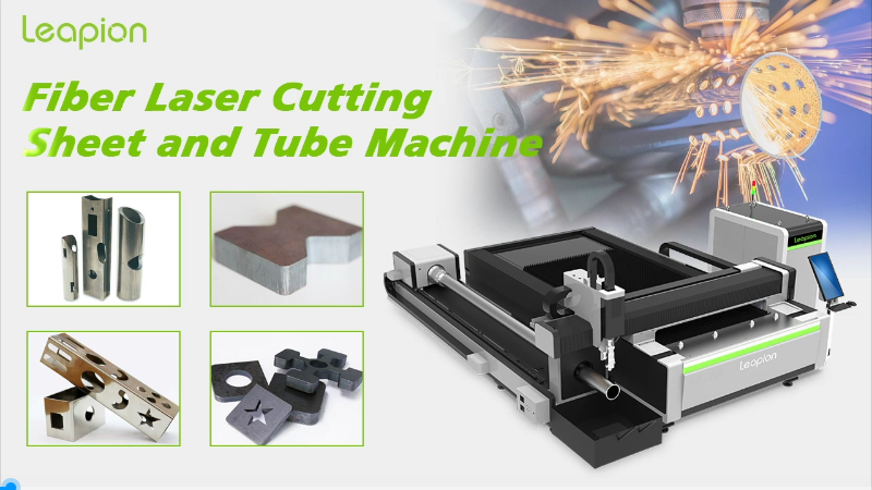 Machine de découpe laser fibre LF-3015ST pour feuilles et tubes