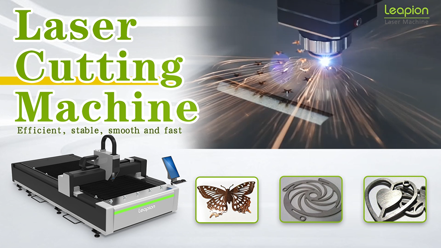 Leapion 2022 Nouvelle machine de découpe laser multifonctionnelle CNC 1000w pour feuille Métal