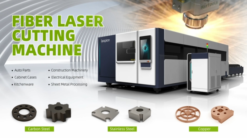 Machines de découpe laser Leapion Acier inoxydable : à la pointe de l'innovation