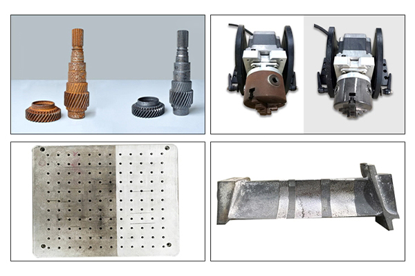 &eacute;chantillon de nettoyage au laser 