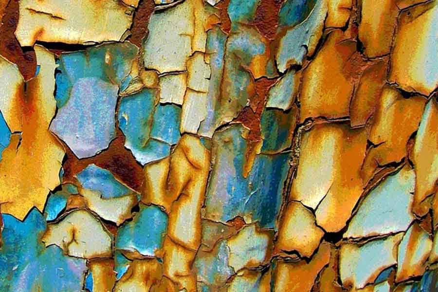 enlever la peinture rouille