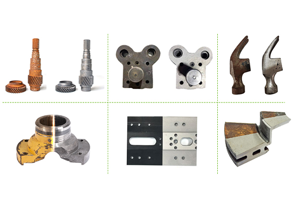 &eacute;chantillon de nettoyage au laser 