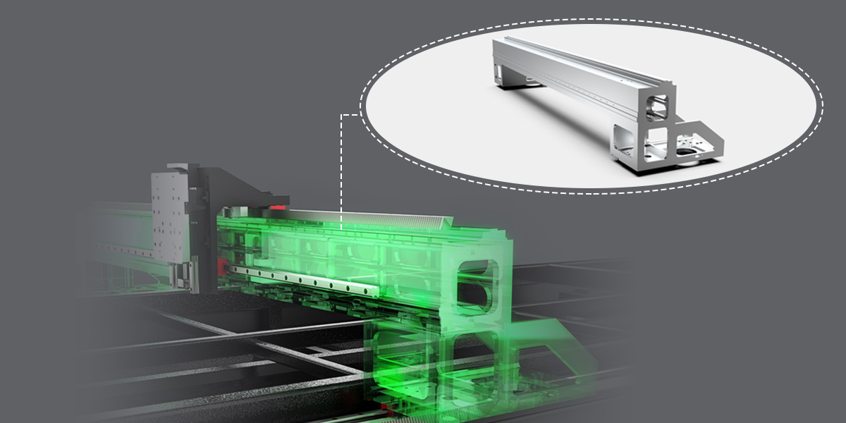 Faisceau d'aluminium moulé