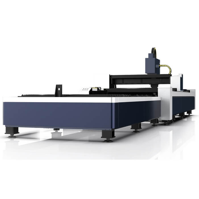 Machine de découpe laser à fibre à plate-forme d'échange à vendre