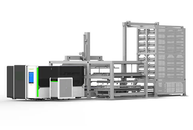 Machine de découpe laser à fibre transtower de chargement et de déchargement LFTT (1)