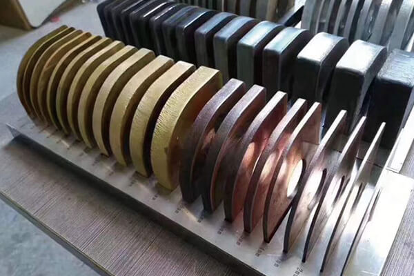 &eacute;chantillon de d&eacute;coupe laser