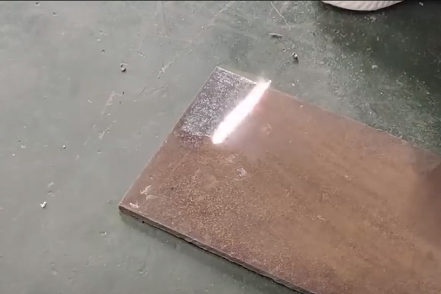 &eacute;limination de la rouille du pistolet